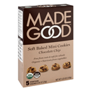 Made Good Soft Baked Mini Cookies, Chocolate Chip 5-0.85 oz Packs