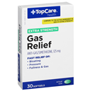 TopCare Gas Relief Extra Strength Softgels