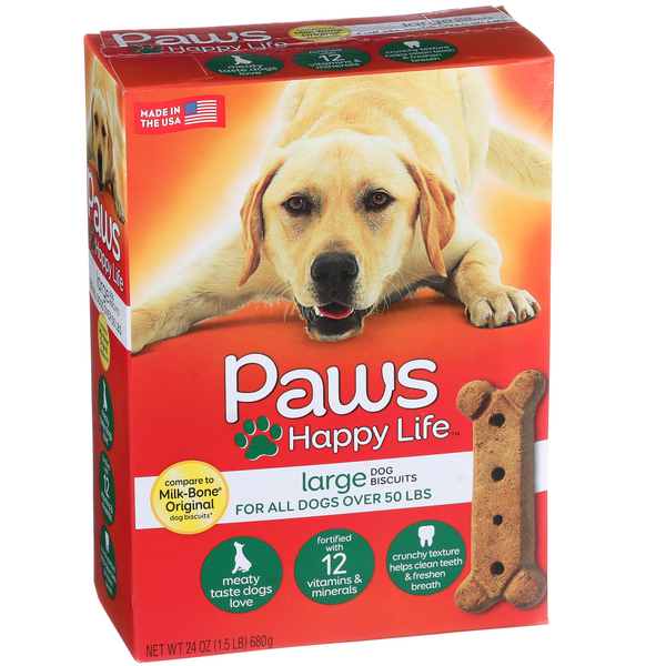 Paws happy clearance life dog food