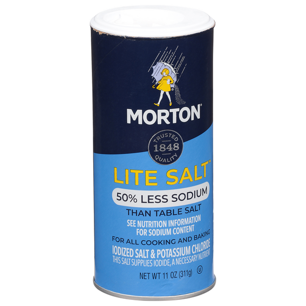 Morton Season-All Seasoned Salt, 8 Ounce Canister (Pack of 12)