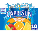 Capri Sun Tropical Punch Juice Drink 10 Count