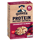 Quaker Select Starts Protein Cranberry Almond Instant Oatmeal 6-2.18oz. Packets
