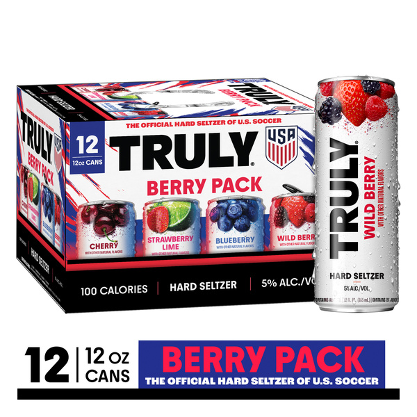 TRULY Hard Seltzer Berry Variety Pack (12 fl. oz. Can, 12pk.) | Hy