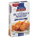 Tastee Choice Jumbo Butterfly Shrimp, Oven Crispy, 12-14 Ct