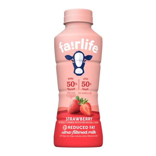 Fairlife Strawberry 2% Ultra-Filtered Milk | Hy-Vee Aisles Online