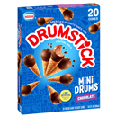 Drumstick Mini Drums Chocolate Sundae Cones 20Ct