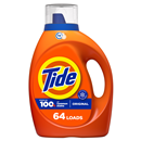 Tide Liquid Laundry Detergent, Original, 64 Loads, He Compatible