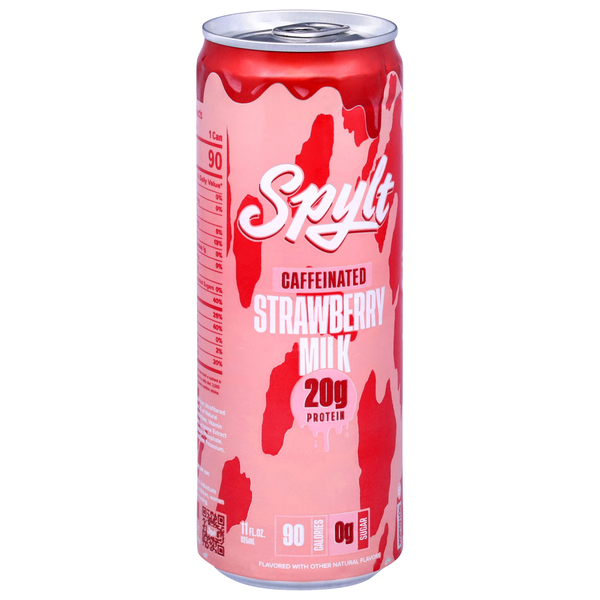 Spylt Strawberry Milk, Caffeinated | Hy-Vee Aisles Online