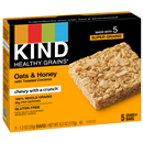 KIND Healthy Grains Oats & Honey with Toasted Coconut Granola Bars 5-1.2 oz Bars