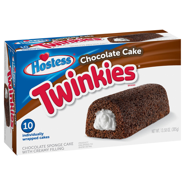 HOSTESS Chocolate Cake TWINKIES, 10 Count , 13.58 oz | Hy-Vee