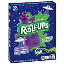 Roll-Ups Fruit Flavored Snacks, Classified Mystery Flavor, 10-0.5 oz