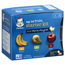 Gerber My 1st Fruits Baby Food Starter Kit 6-2 oz Tubs