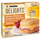 Jimmy Dean Delights Honey Wheat Muffin Canadian Bacon, Egg White, & Cheese 4Ct