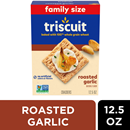 Triscuit Roasted Garlic Whole Grain Wheat Crackers