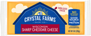 Crystal Farms Wisconsin Sharp Cheddar Cheese