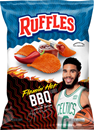 Ruffles Flamin' Hot BBQ Flavored Potato Chips