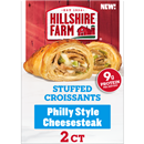 Hillshire Farm Philly Style Cheesesteak Stuffed Croissants, 2-4 oz Croissants