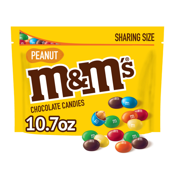 yellow peanut m&ms