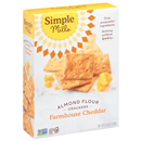 Simple Mills Farmhouse Cheddar Almond Flour Crackers