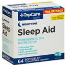 TopCare Health Sleep Aid Maximum Strength Softgels