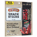 Old Wisconsin Snack Sticks, Hot & Spicy, Medium Heat