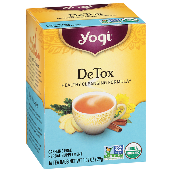 DeTox Tea - Caffeine Free (16 Tea Bags) by Yogi Tea at the Vitamin Shoppe