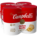 Campbell's Chicken Noodle Condensed Soup 4-10.75 Oz