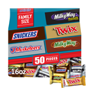 Snickers, Twix & More Minis Assorted Chocolate Candy Bars