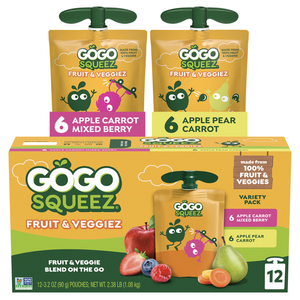 Gogo Squeez Fruit & Veggie | Hy-Vee Aisles Online Grocery Shopping