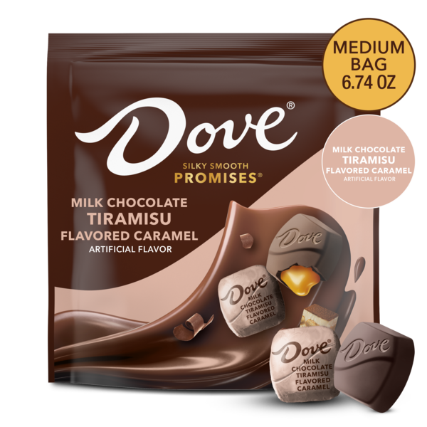 Dove Promises Milk Chocolate, Tiramisu Flavored Caramel | Hy-Vee