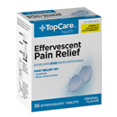 TopCare Antacid & Pain Reliever Fast Relief Effervescent Tablets