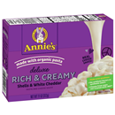 Annie's Pasta And Cheese Sauce, Shells & White Cheddar, Deluxe