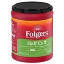 Folgers Coffee, Ground, Half Caff, Medium