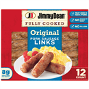 Jimmy Dean Fully Cooked Original Links Pork Sausage 12ct