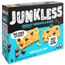 Junkless Chocolate Chip Chewy Granola Bars 6-1.1 oz Bars