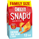 Cheez-It Snap'd Cheddar Sour Cream & Onion, Family Size