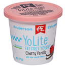 Anderson Erickson Dairy YoLite Cherry Vanilla Fat Free Yogurt