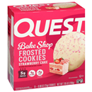 Quest Strawberry Cake Frosted Cookies