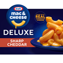 Kraft Deluxe Sharp Cheddar Macaroni & Cheese Dinner