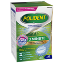 Polident 3 Minute Antibacterial Dental Appliance Cleanser Tablets
