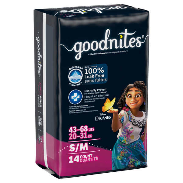GoodNites Girls S/M | Hy-Vee Aisles Online Grocery Shopping