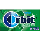 Wrigley's Orbit Spearmint Sugarfree Gum