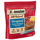 Jimmy Dean Frozen Fully Cooked All-Natural Pork Patties, 13Ct