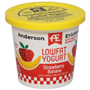 Anderson Erickson Dairy Lowfat Strawberry Banana Yogurt