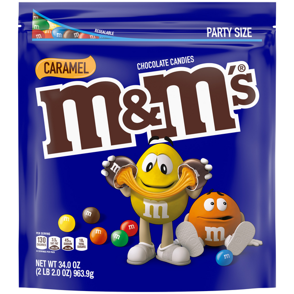 caramel m&m character