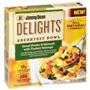 Jimmy Dean Delights Sweet Potato & Spinach with Turkey Sausage Breakfast Bowl 7 oz