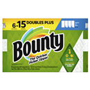Bounty Full Sheet Paper Towels, White, Double Plus Rolls