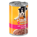 Paws Happy Life with Chopped Beef Dog Food