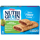 Kellogg's Nutri Grain Soft Baked Apple Cinnamon Breakfast Bars 8-1.3 oz Bars