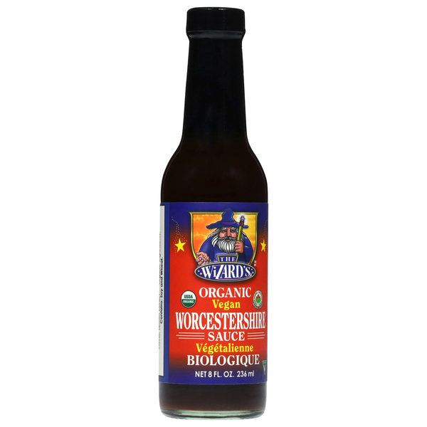 The Wizard's Organic Vegan Worcestershire Sauce 8 fl oz | Hy-Vee